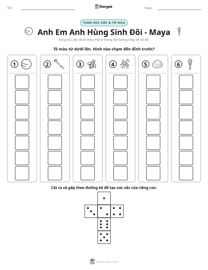 Cuộn & Tô Màu