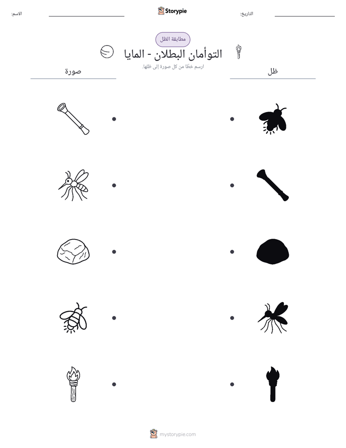 مطابقة الظل
