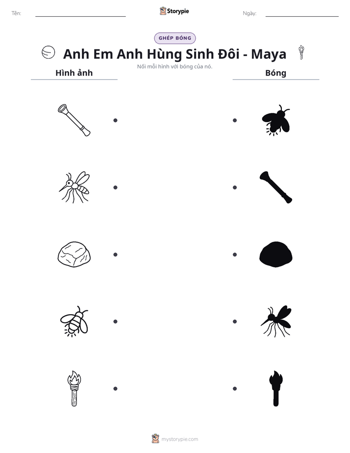 Ghép Hình Bóng