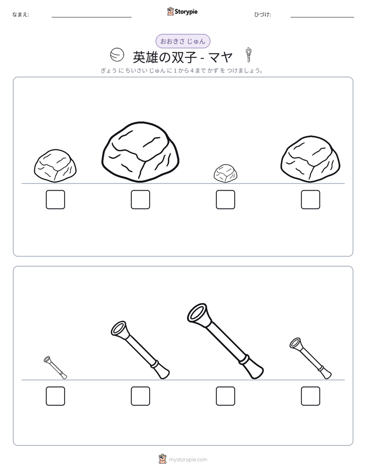 サイズ順