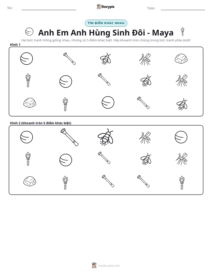Tìm Sự Khác Biệt