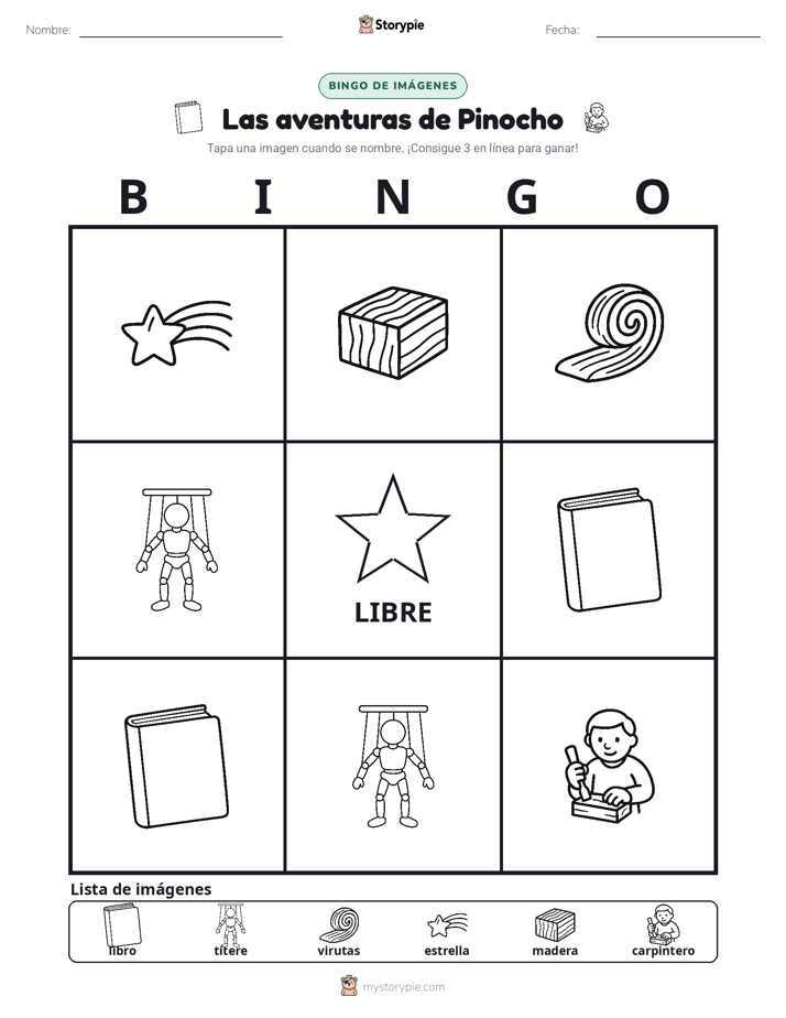Bingo de Imágenes