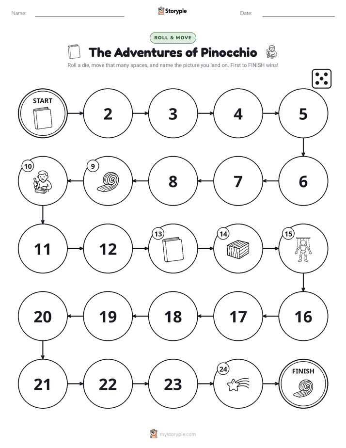 Roll & Move Game
