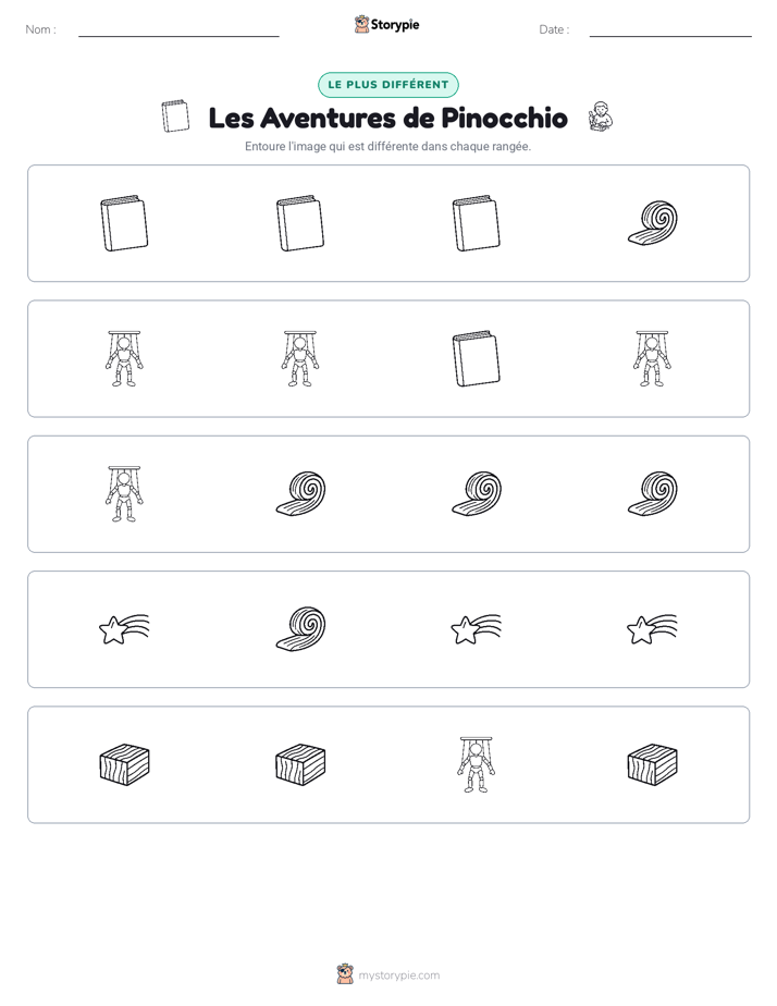 Celui qui ne correspond pas