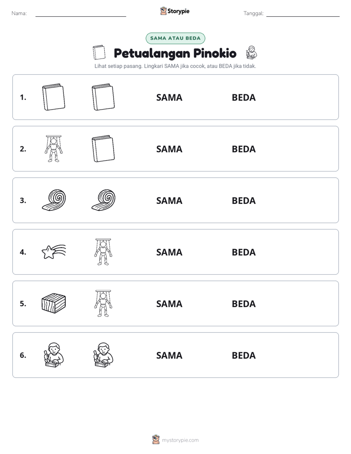 Sama atau Berbeda