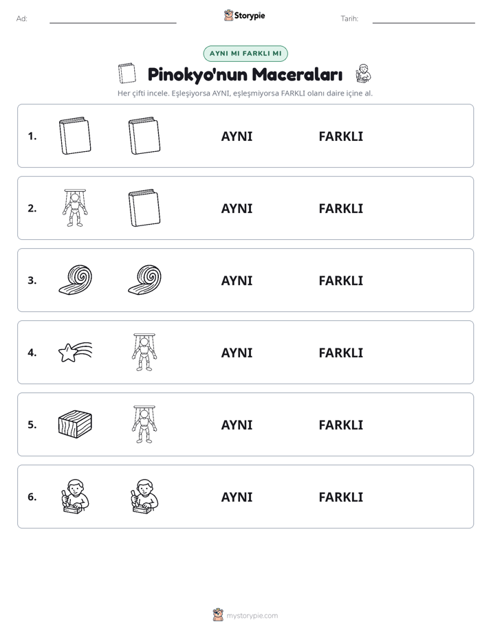 Aynı mı Farklı mı