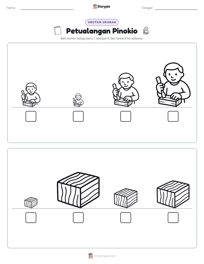 Urutan Ukuran