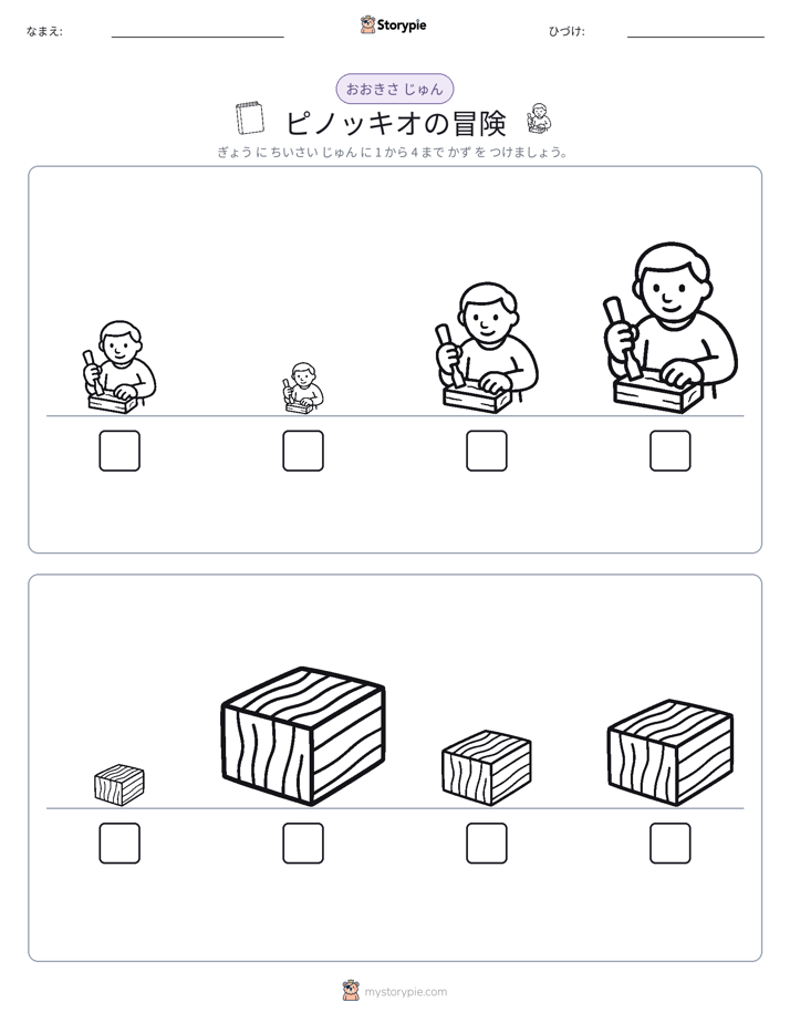サイズ順