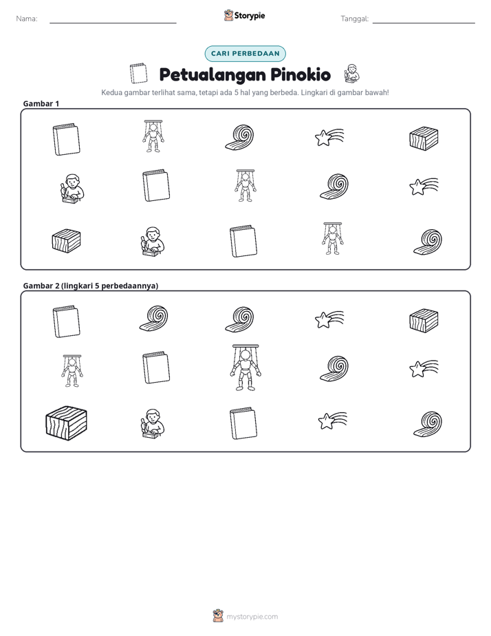 Temukan Perbedaannya