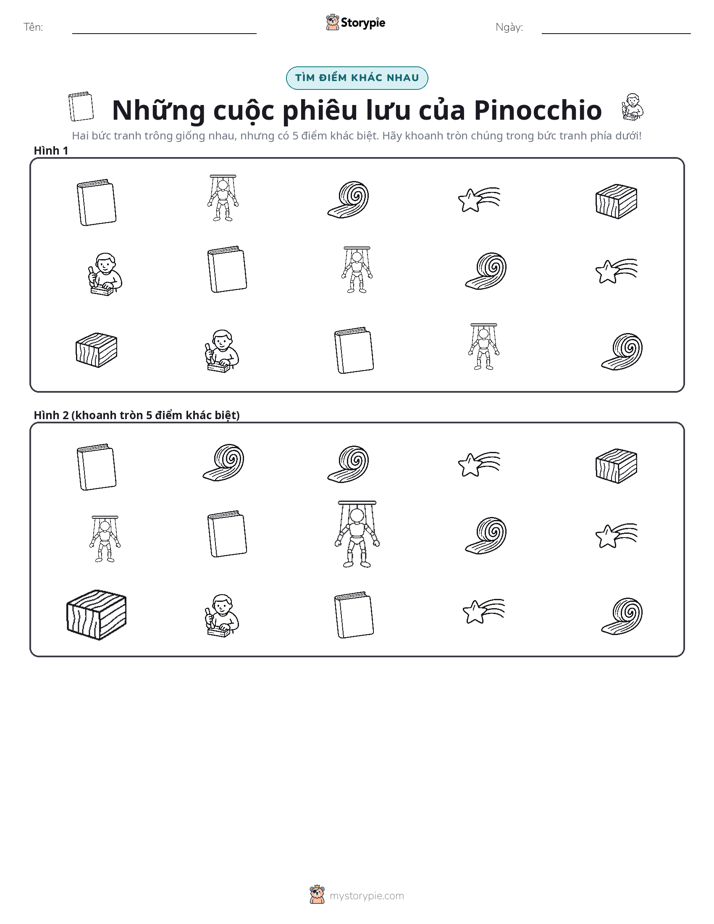 Tìm Sự Khác Biệt