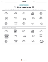 Xem trước tài liệu in sẵn Pizza Margherita