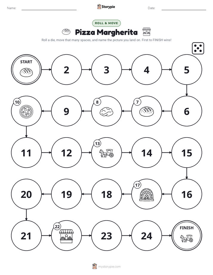 Roll & Move Game