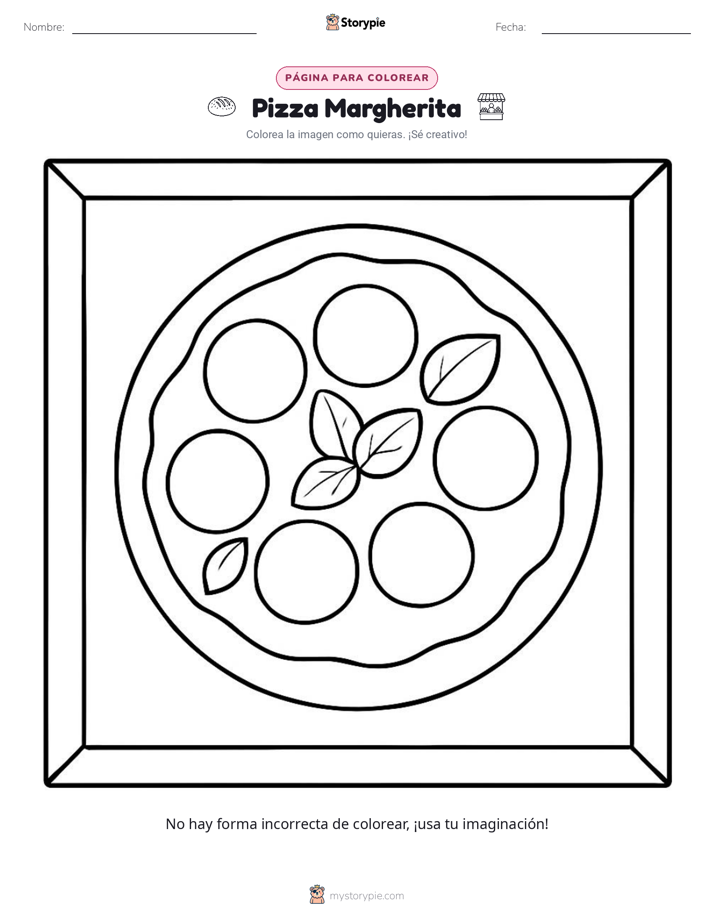 Página para Colorear