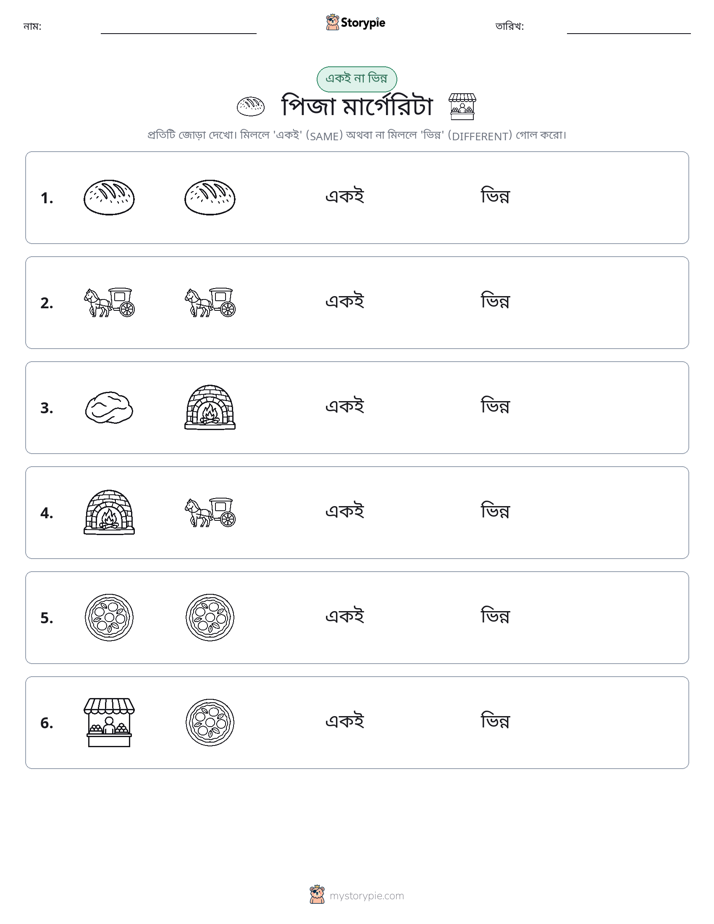 একই বা ভিন্ন