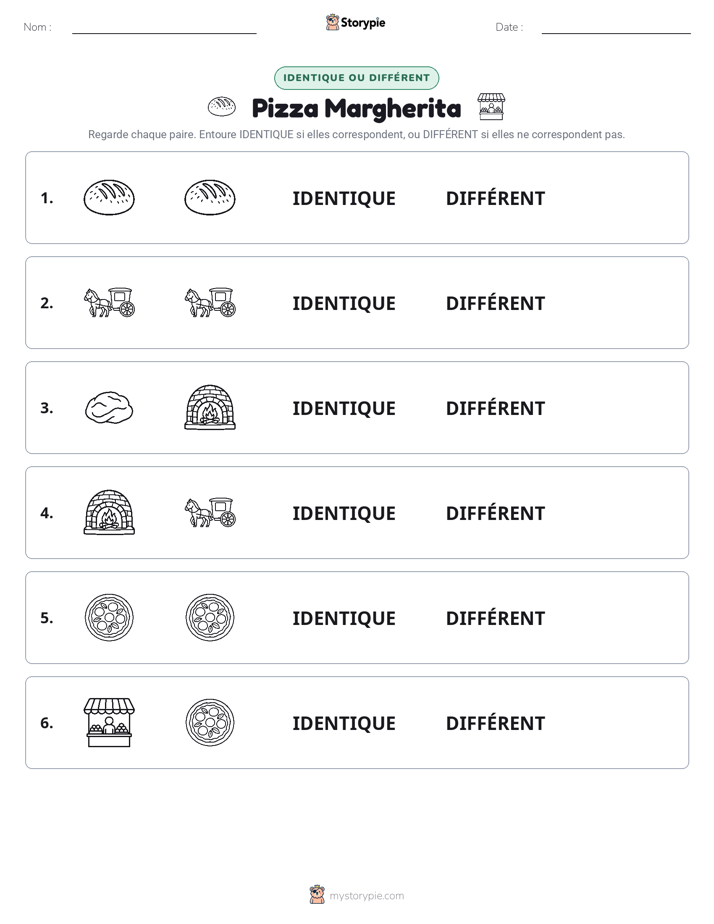 Identique ou Différent