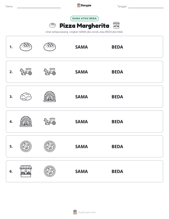 Sama atau Berbeda
