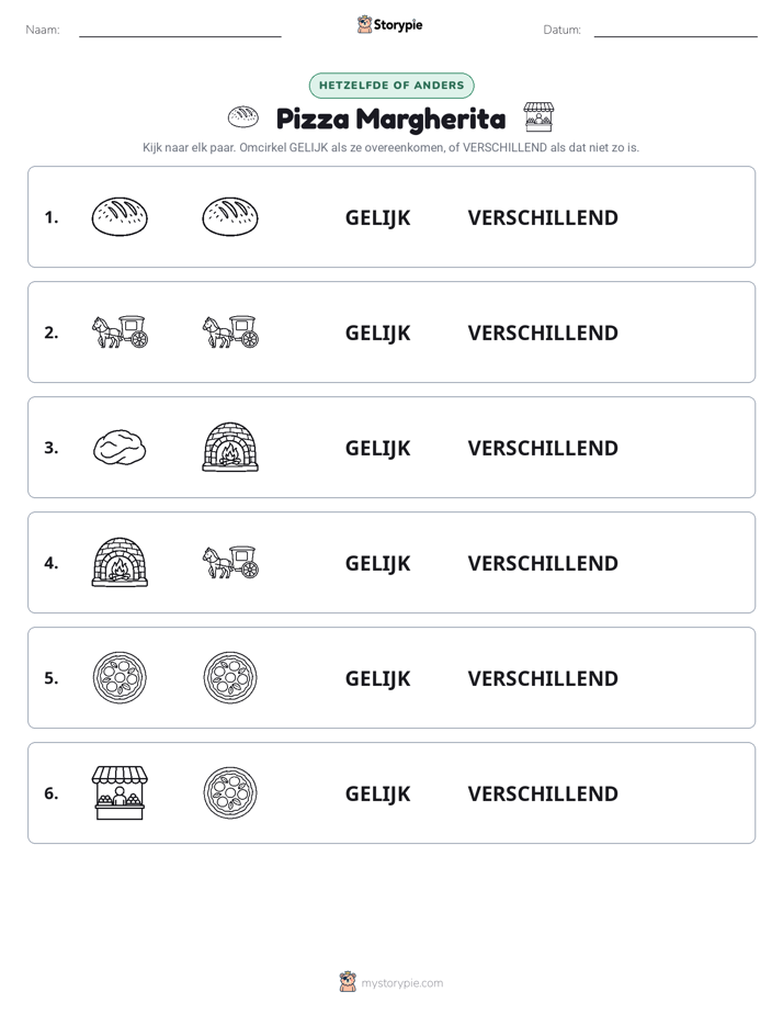 Zelfde of Verschillend