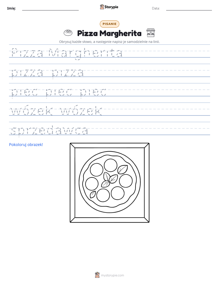 Ćwiczenie Pisania