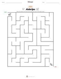 Alebrijes printable worksheet preview