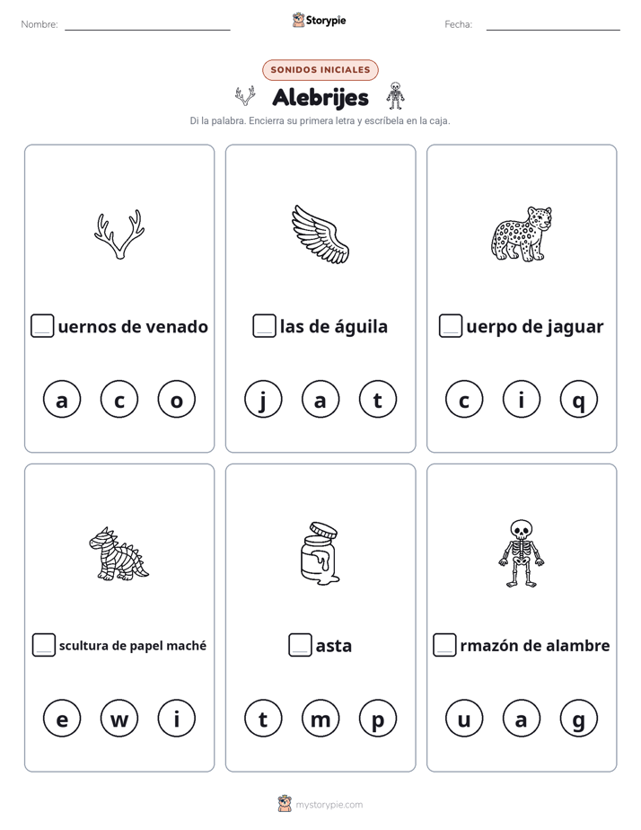 Sonidos Iniciales