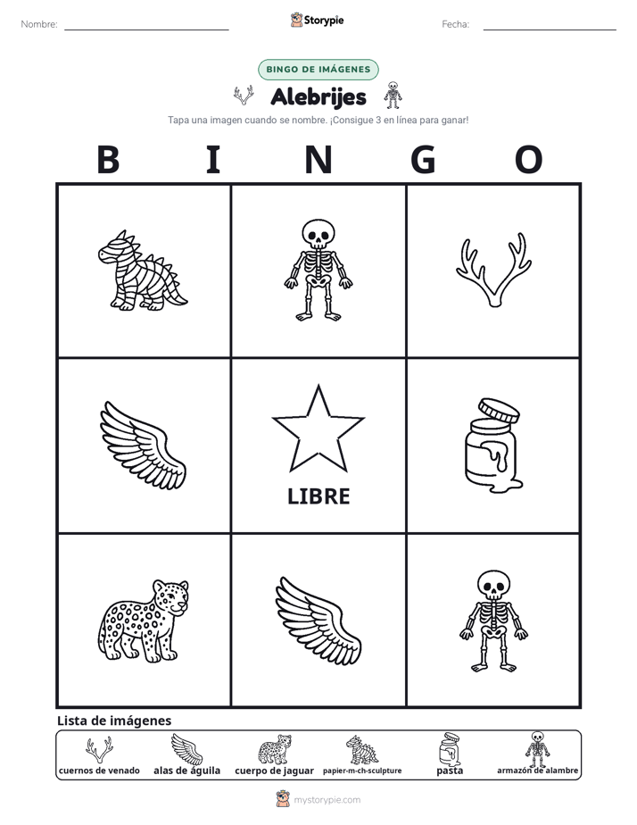 Bingo de Imágenes