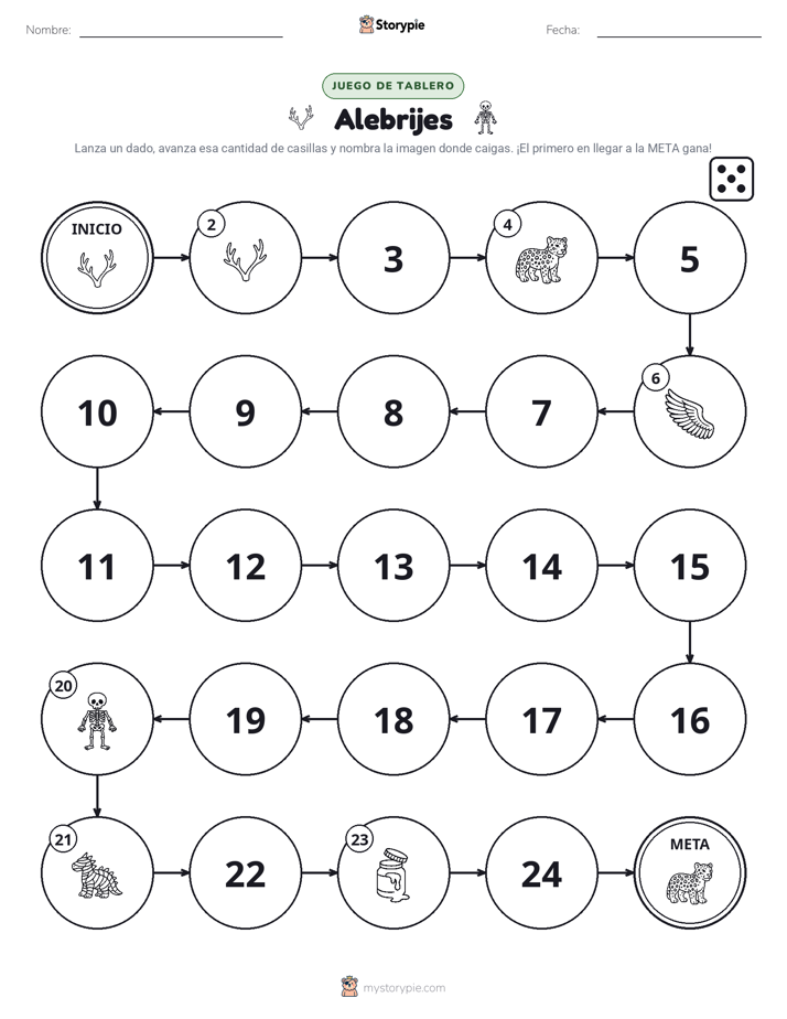 Juego de Rueda y Avanza