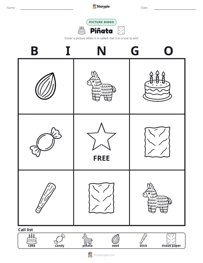 Picture Bingo