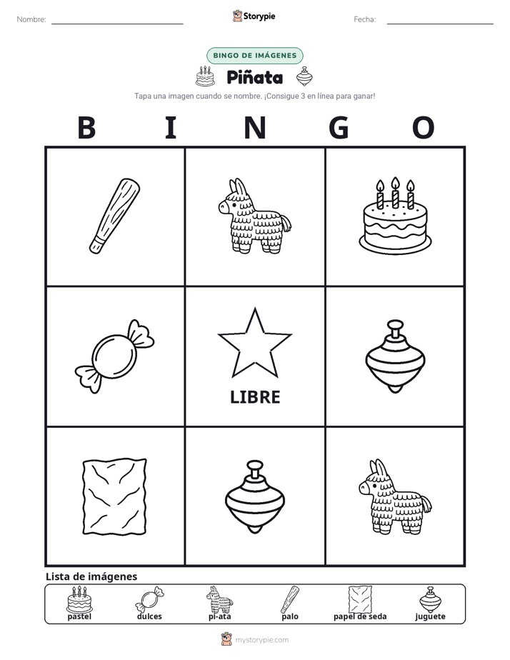 Bingo de Imágenes