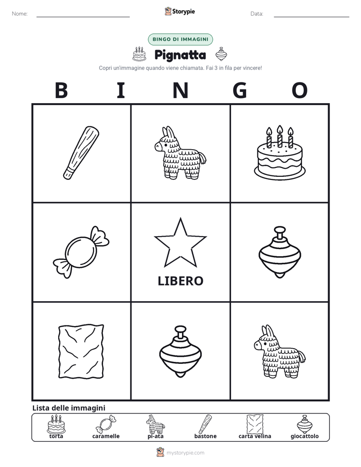 Bingo delle Immagini