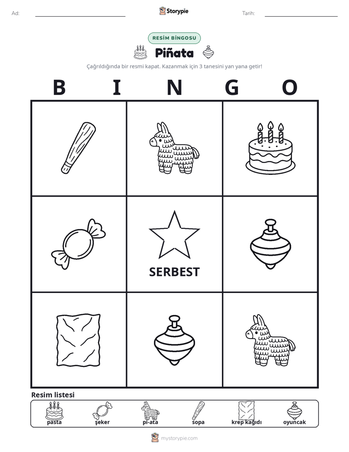 Resim Bingo