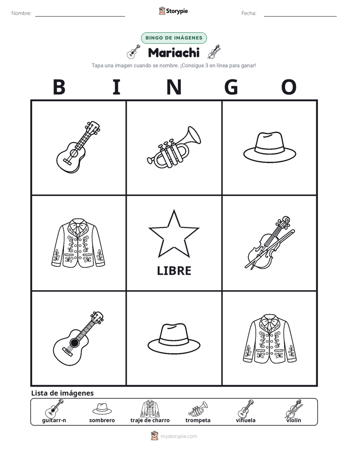 Bingo de Imágenes