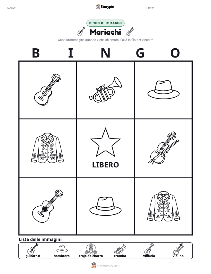 Bingo delle Immagini