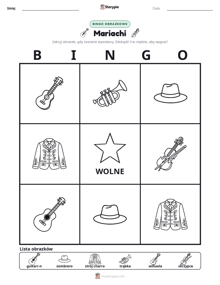 Bingo obrazkowe