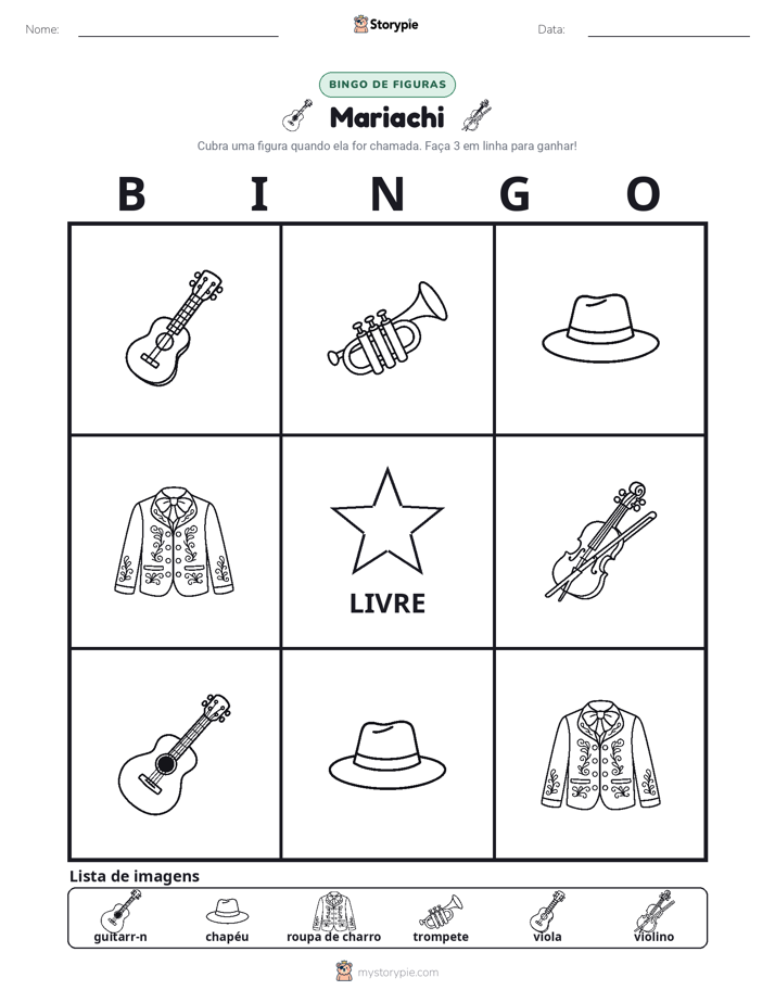 Bingo de Imagens