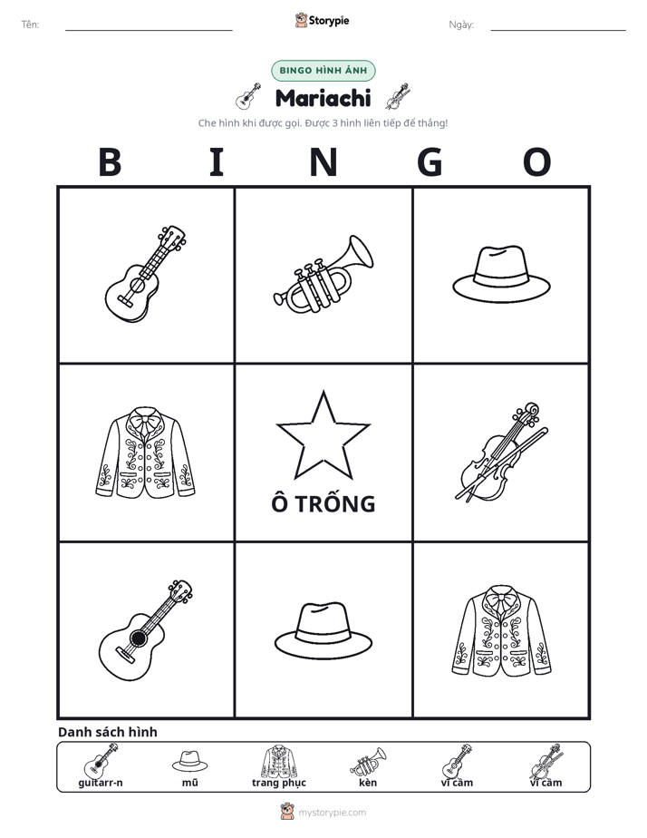 Bingo Hình Ảnh