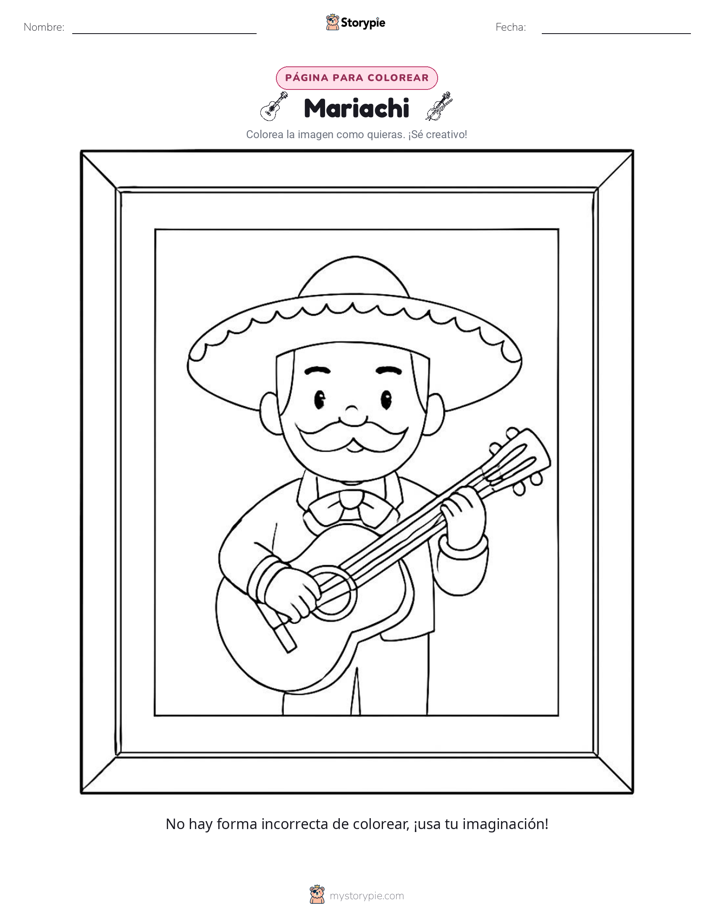 Página para Colorear
