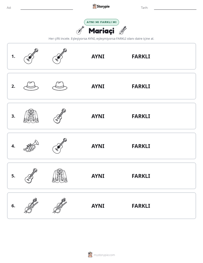 Aynı mı Farklı mı