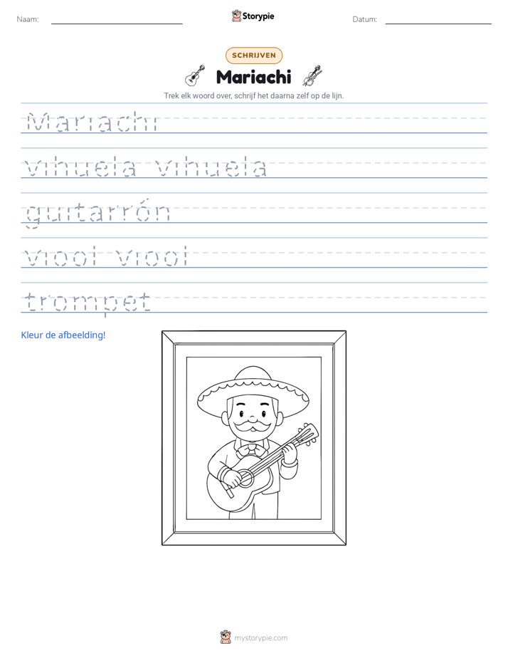 Schrijf Oefening