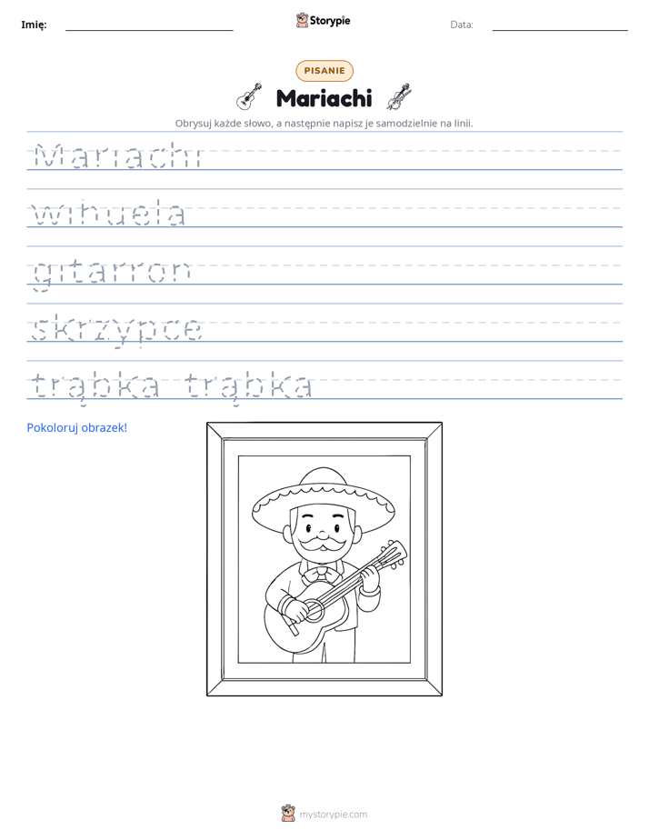 Ćwiczenie Pisania