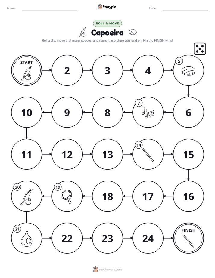 Roll & Move Game