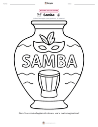 Anteprima della scheda stampabile di Samba