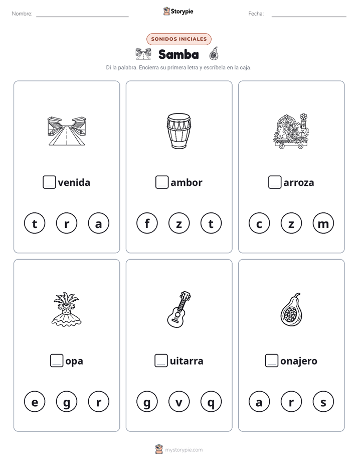 Sonidos Iniciales