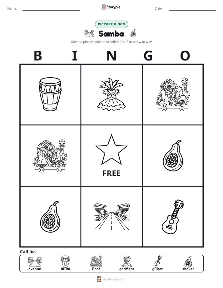 Picture Bingo