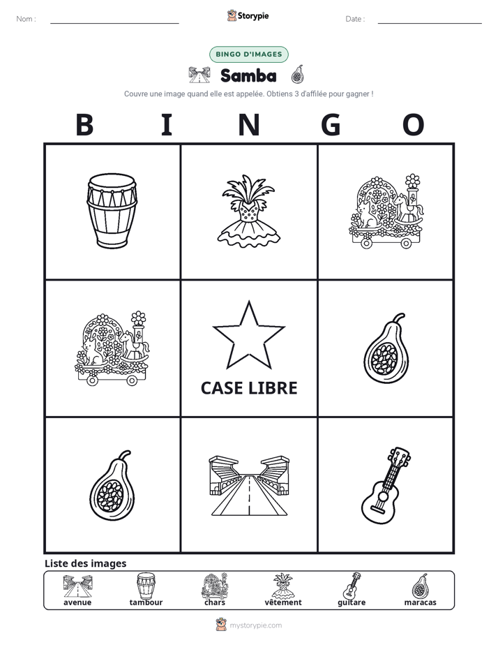Bingo d'Images