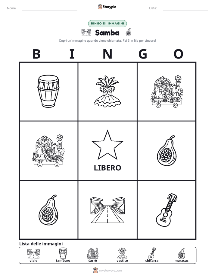 Bingo delle Immagini