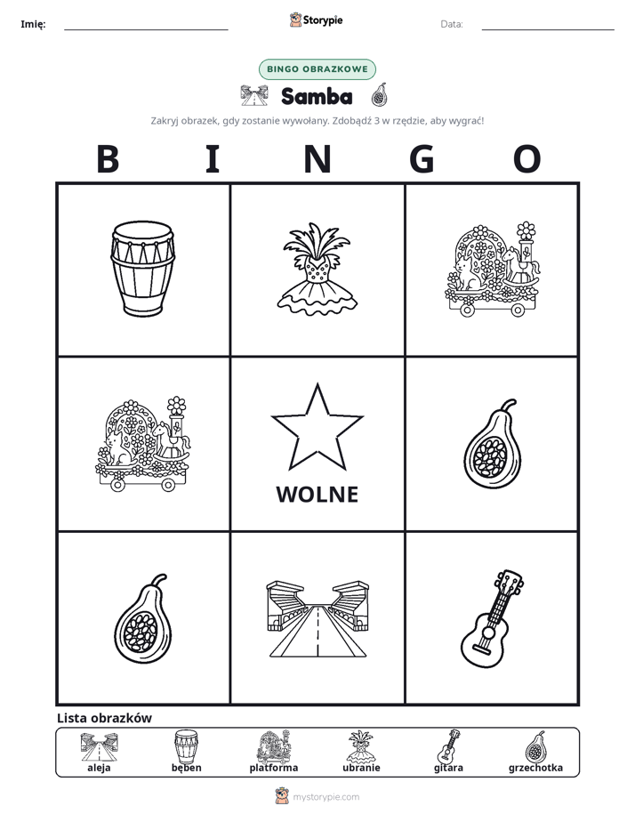 Bingo obrazkowe