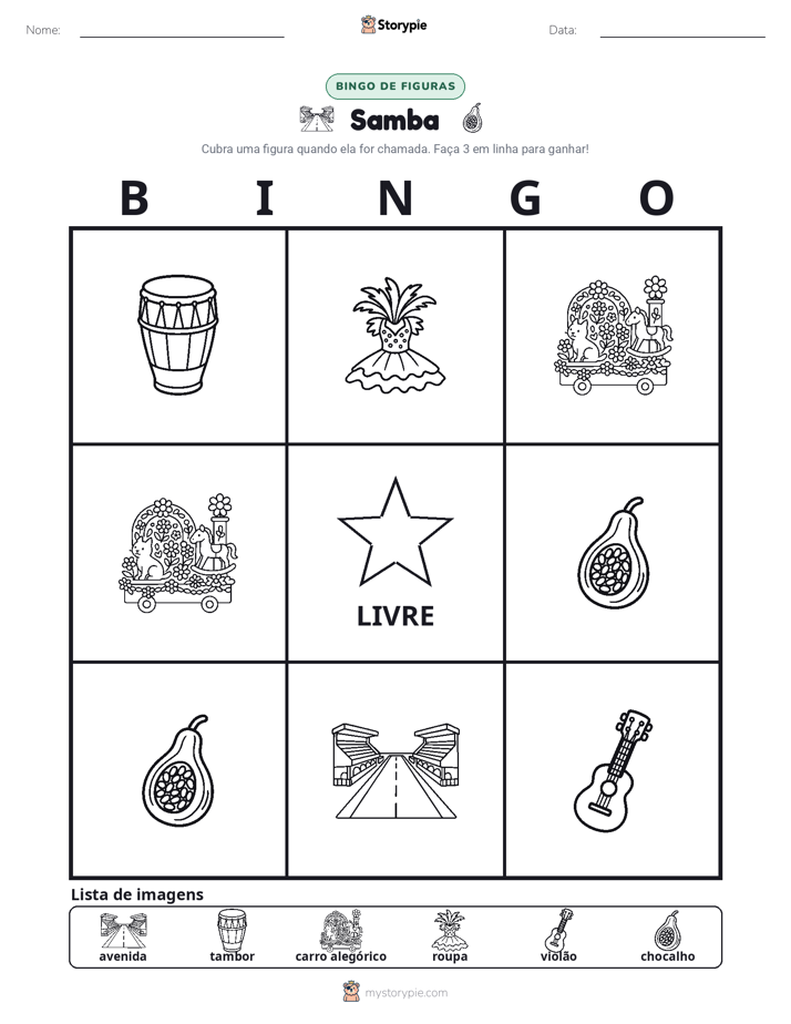 Bingo de Imagens
