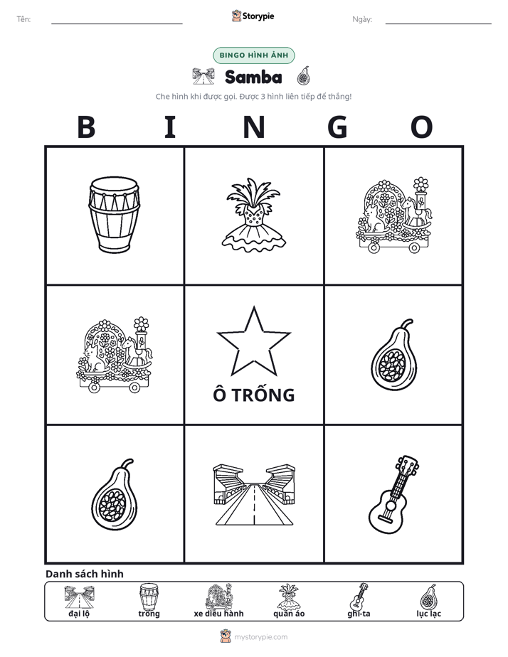 Bingo Hình Ảnh