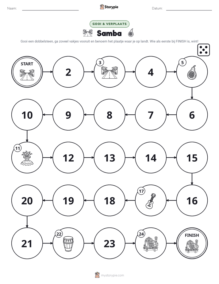 Rol & Beweeg Spel
