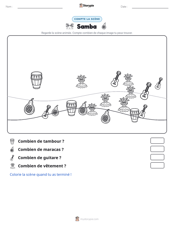 Scène de Comptage